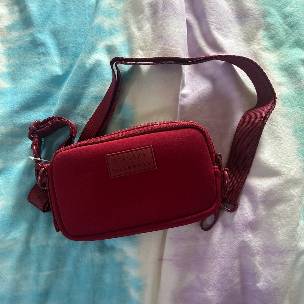 Dagne Dover Red Crossbody Bag